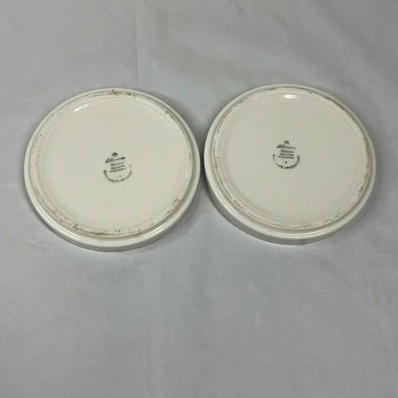 Vintage Antique Bavaria Germany Wildlife Coasters Set of 2 Elk Mallard Duck - Picture 6 of 8